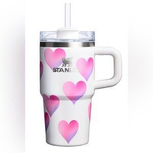 Stanley Valentine Frosted Heart Gradient H2.0 Flowstate Tumblr - 20oz